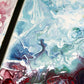 Sometimes in Winter, original fluid pour painting