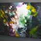 Splendid Expansion original abstract pour painting by Sally Trace
