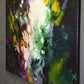 Splendid Expansion original abstract pour painting by Sally Trace