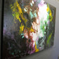 Splendid Expansion original abstract pour painting by Sally Trace