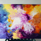 Stellar Nursery, giclee prints from my abstract, fluid original painting by Sally Trace