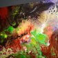 Strata, original fluid painting by Sally Trace, detail view