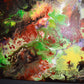 Strata, original fluid painting by Sally Trace, detail view