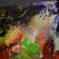 Strata, original fluid painting by Sally Trace, detail view
