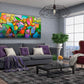 Summer Day, fine art extra large wall art giclee print on canvas by Sally Trace