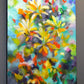 Original abstract textured painting by Sally Trace "Summer Sweetness"