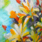 Original abstract textured painting by Sally Trace "Summer Sweetness" detail