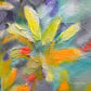 Original abstract textured painting by Sally Trace "Summer Sweetness" detail