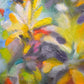 Original abstract textured painting by Sally Trace "Summer Sweetness" detail