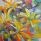 Original abstract textured painting by Sally Trace "Summer Sweetness" detail