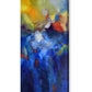Modern art abstract giclee print on canvas by Sally Trace "Strata 2"