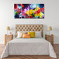 Contemporary four canvas giclee print set by Sally Trace