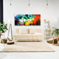 Windswept, abstract art giclee triptych by Sally Trace